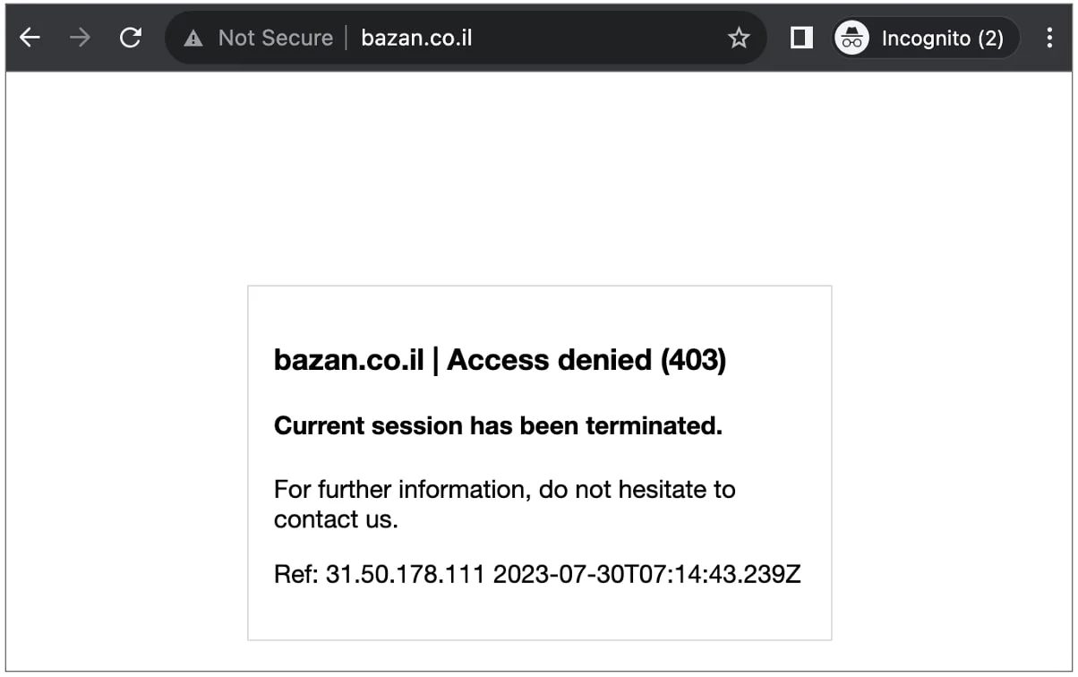 takian.ir israels largest oil refinery website offline after ddos attack 2