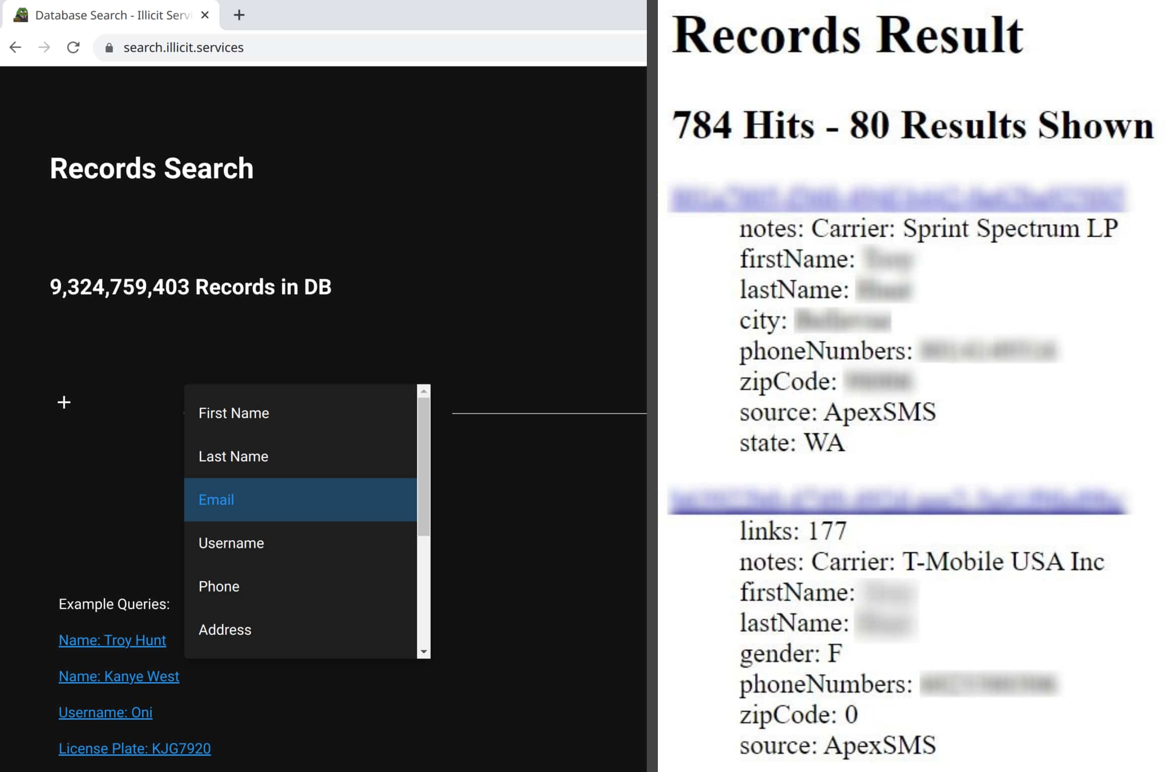 takian.ir osint tool illicit services shuts down 2